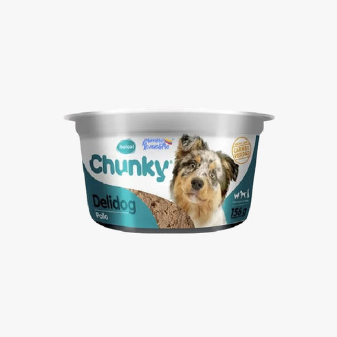 SNACK CHUNKY DELIDOG POLLO PATE 156GR